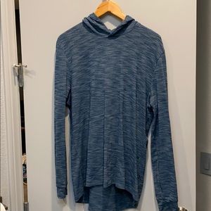 lulu lemon blue hoodie